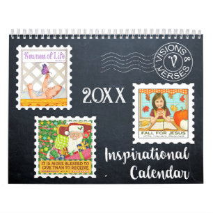 Inspirational Calendar by Visions and Verses