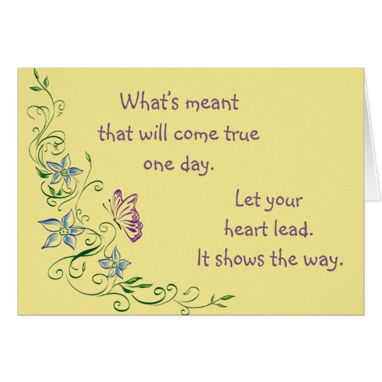 Inspirational Card - Keep Moving