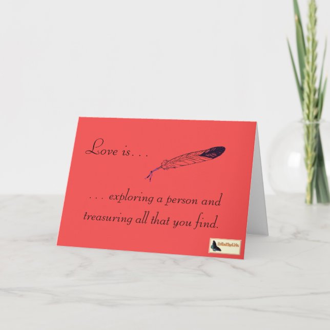 Inspirational Card - Love (Front)