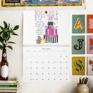 Inspirational Charm Calendar