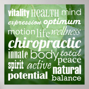 Inspirational Chiropractic Poster