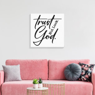 Inspirational Christian Bible Verse Canvas Print