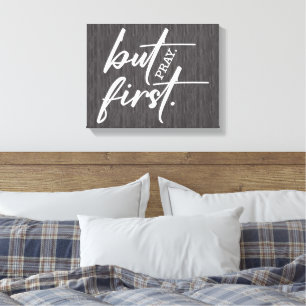 Inspirational Christian Bible Verse Canvas Print