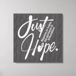 Inspirational Christian Bible Verse Canvas Print