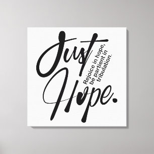 Inspirational Christian Bible Verse Canvas Print