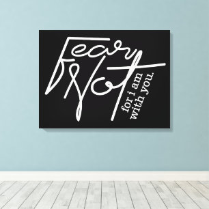Inspirational Christian Bible Verse Canvas Print