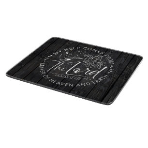 Inspirational Christian Bible Verse  Cutting Board