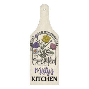 Inspirational Christian Bible Verse  Cutting Board