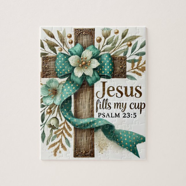 inspirational Christian Bible Verse Jigsaw Puzzle (Vertical)