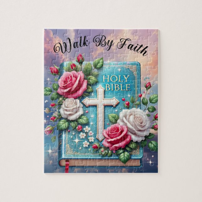inspirational Christian Bible Verse Jigsaw Puzzle (Vertical)