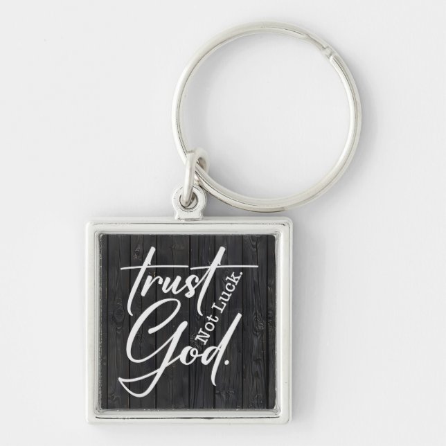 Inspirational Christian Bible Verse Keychain (Front)