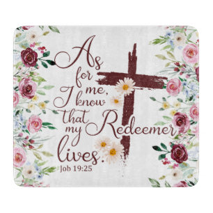 Inspirational Christian Bible Verse/Scripture Cutting Board