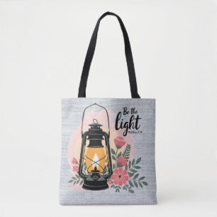 Inspirational Christian Bible Verse /Scripture Tote Bag