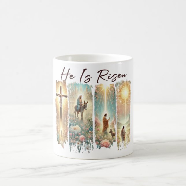 Inspirational Christian Easter Coffee Mug (Center)