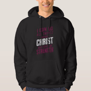 Inspirational Christian Jesus Belief Faith Hoodie