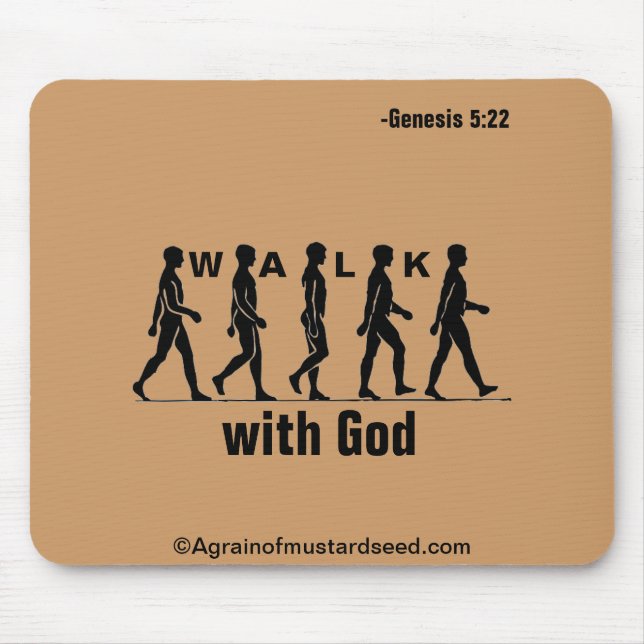 Inspirational Christian Mouse Pad (Front)