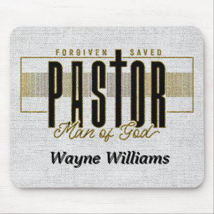 Inspirational Christian Pastor/Personalized Mouse Pad