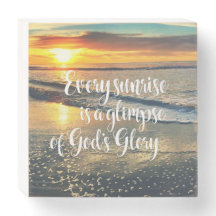 Inspirational Christian Sunrise Quote