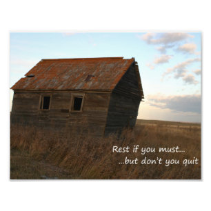 Inspirational cite une photo de grange d'art uniqu