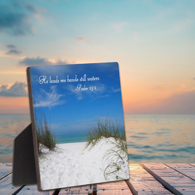 Inspirational Coastal Scene  Plaque (Creator Uploaded)