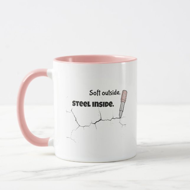 Inspirational Coffee Mug | Strong Women Motivation (Left)