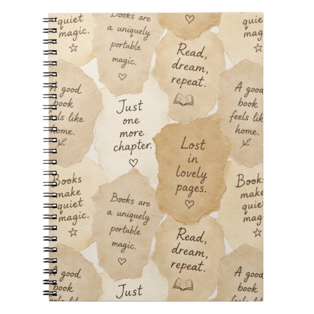 Inspirational Cream Books Magic   (Front)