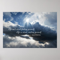 Inspirational "Creating Yourself" Sky Ai Art 