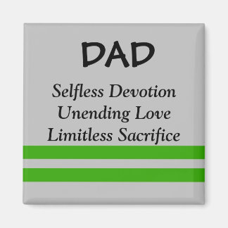 Inspirational Dad Magnet
