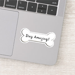 inspirational dog bone shape