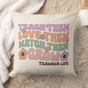 Inspirational Educator Gift Throw Pillow