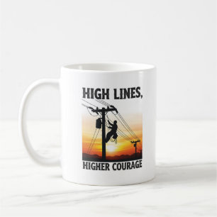 Inspirational Electrical Lineworker Coffee Mug