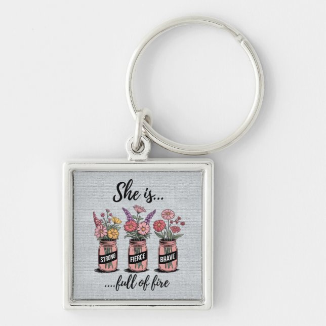 Inspirational Encouragement/Quotes Keychain (Front)