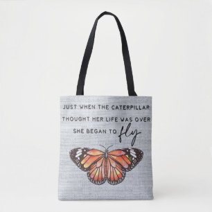 Inspirational Encouragement/Quotes Tote Bag