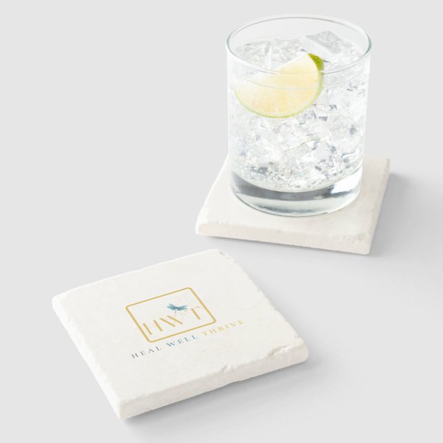 Inspirational Encouragement & Support  Stone Coaster (Side)