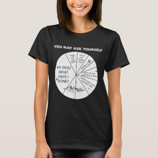 Inspirational Faith Reflection Quote Design T-Shirt
