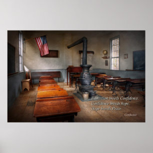 Inspirational - First day of school - Confucius Poster