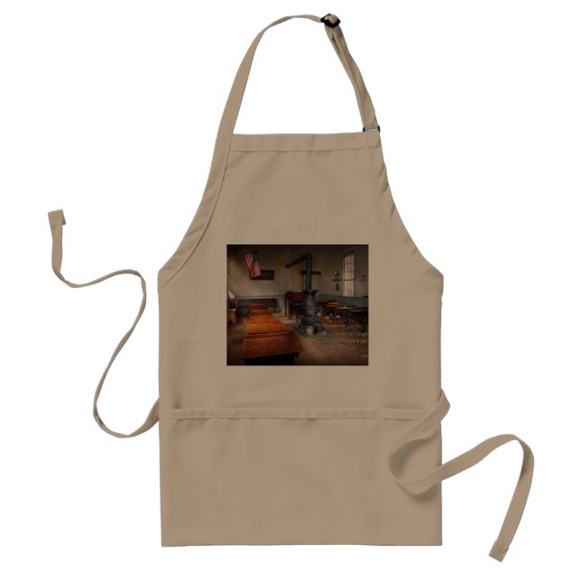Inspirational - First day of school - Confucius Standard Apron (Front)