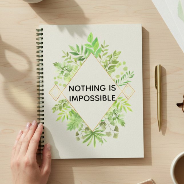 Inspirational Floral Notebook (Creator Uploaded)