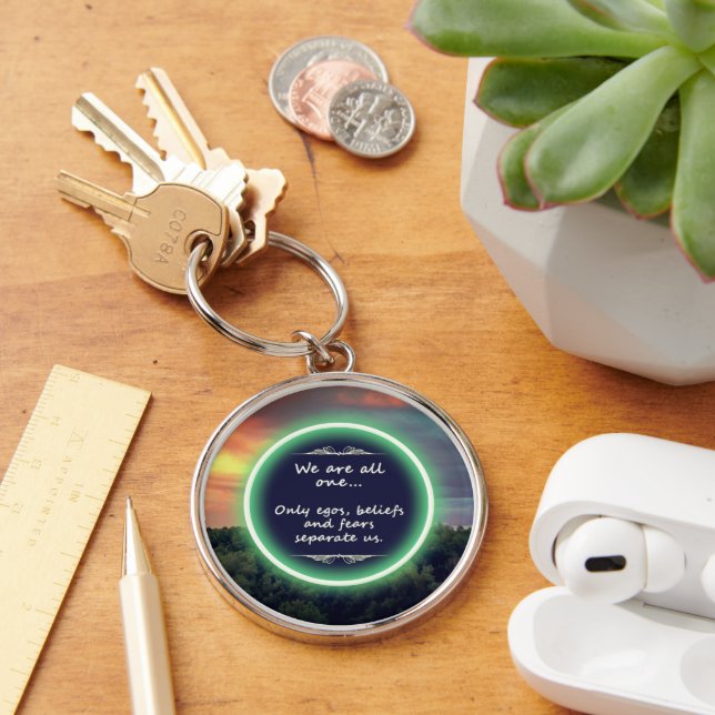Inspirational Forest Keychain (Desk)
