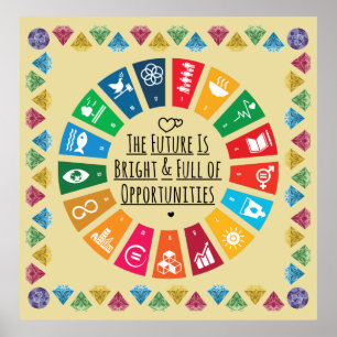 Inspirational Future Poster– Motivational Wall Art