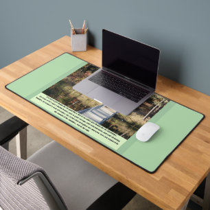 Inspirational Gifts Quiet Courage Desk Mat