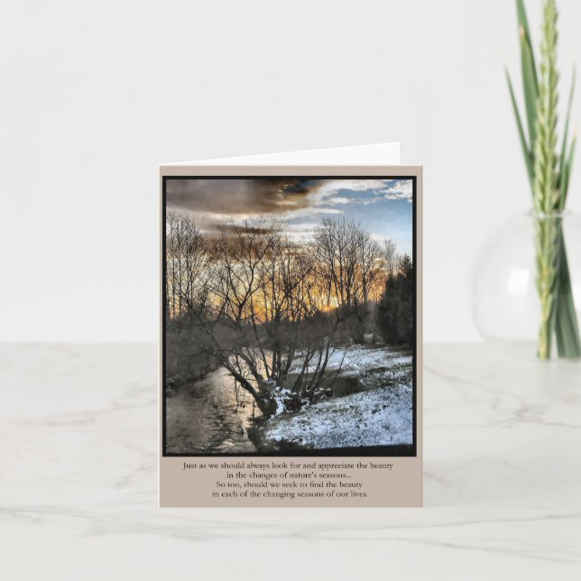 Inspirational Gifts Seasons of Our Lives Card (Front)