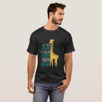 Inspirational Giraffe Faith Taller Than Fear