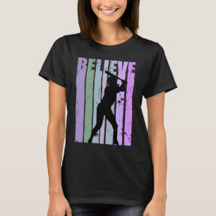 Inspirational Girls Softball Birthday Team Basebal T-Shirt