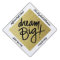 Inspirational Grad Quote Dream Big Gold Custom