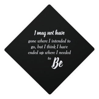 Inspirational Graduation Cap Cover