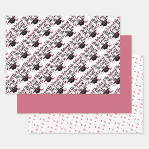Inspirational Graduation Wrapping Paper Sheet