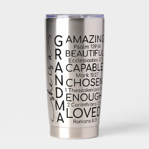 Inspirational Grandma Insulated Tumbler