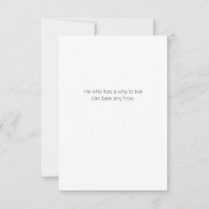 Inspirational Greeting Card