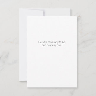 Inspirational Greeting Card